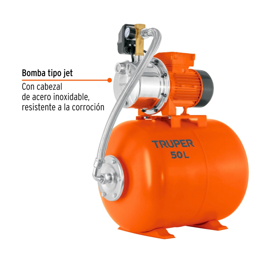 Equipo hidroneumático 50L