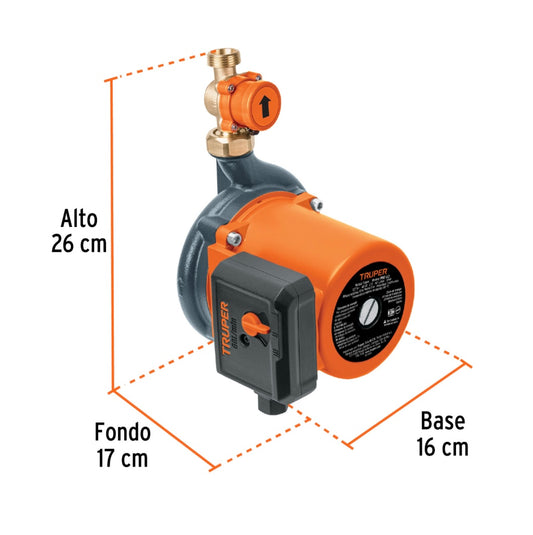 Bomba presurizadora 1/3 HP